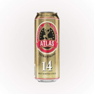 Atlas can 14% 500ml delivered by Fab Liqour on dial in Nairobi Kenya