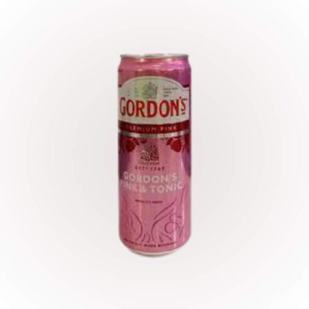 Gordons can pink tonic 330ml delivered by Fab Liqour on dial in Nairobi Kenya