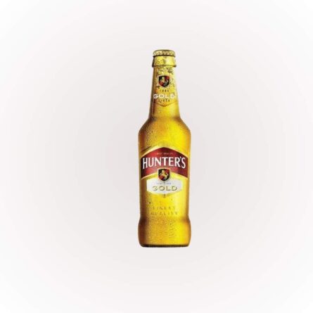 Hunters gold cider 330ml delivered by Fab Liqour on dial in Nairobi Kenya