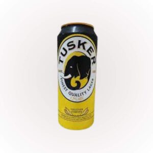 Tusker Lager can 500ml delivered by Fab Liqour on dial in Nairobi Kenya