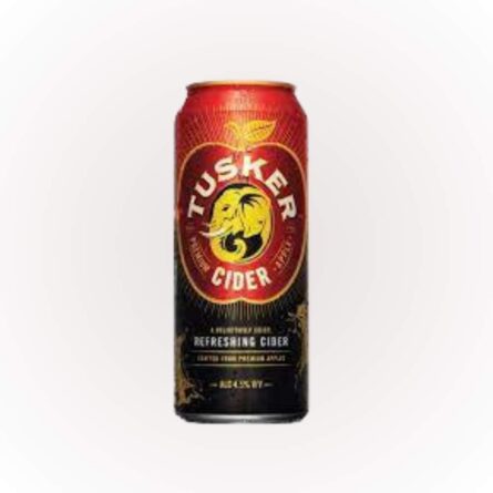 Tusker cider can 500ml delivered by Fab Liqour on dial in Nairobi Kenya